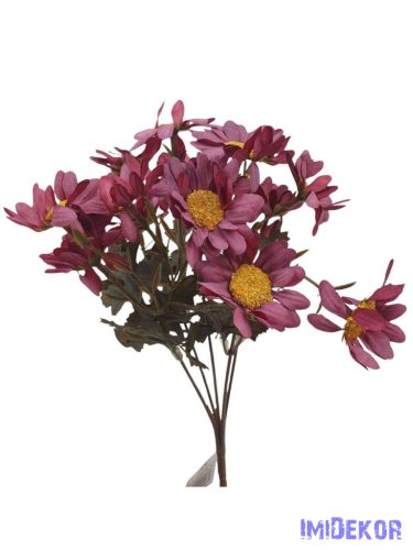 Antik színű kis csokor 28cm - Mályva