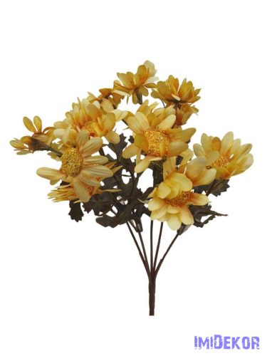 Antik színű kis csokor 28cm - Krém