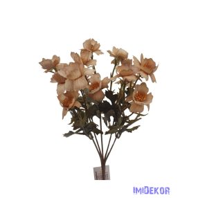 Antik színű kis csokor 28cm 3353 - Barna