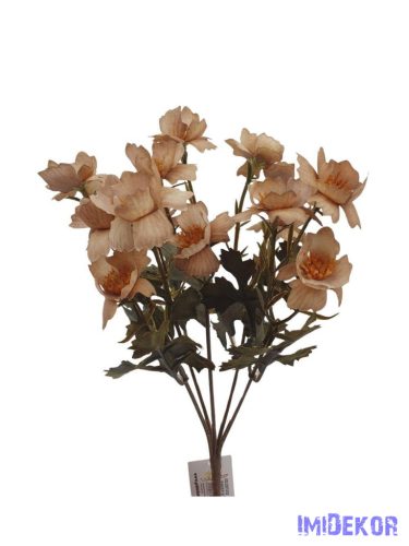 Antik színű kis csokor 28cm 3353 - Barna