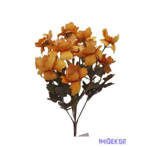 Antik színű kis csokor 28cm 3353 - Napsárga