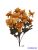 Antik színű kis csokor 28cm 3353 - Napsárga