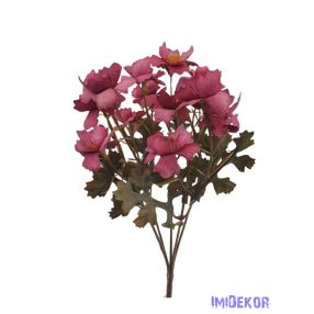 Antik színű kis csokor 28cm 3353 - Mályva