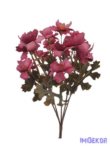 Antik színű kis csokor 28cm 3353 - Mályva