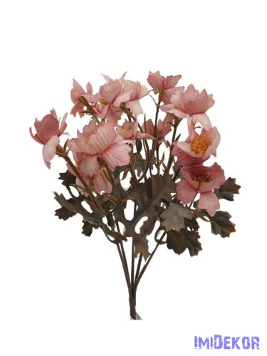 Antik színű kis csokor 28cm 3353 - Rózsaszín