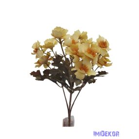 Antik színű kis csokor 28cm 3353 - Krém