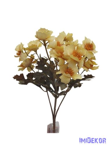 Antik színű kis csokor 28cm 3353 - Krém