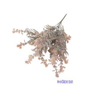 Bolyhos műzöld csokor 34cm 3356 - Barna