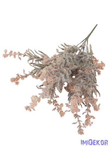 Bolyhos műzöld csokor 34cm 3356 - Barna