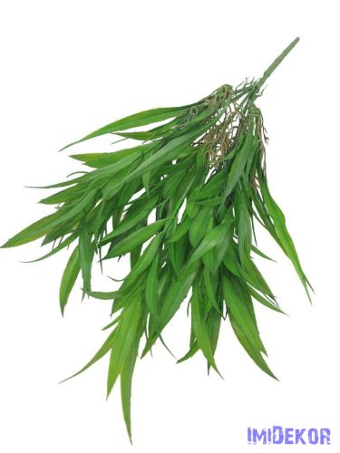 Műzöld leveles csokor 42cm 3371 - Sötét Zöld