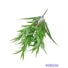 Műzöld leveles csokor 42cm 3371 - Világos Zöld