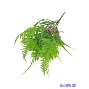 Műzöld leveles csokor 42cm 3374 - Világos Zöld