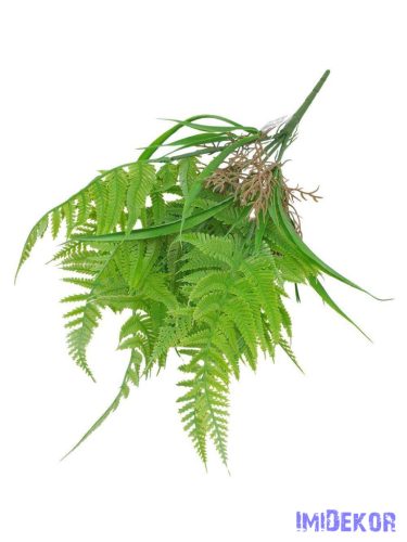 Műzöld leveles csokor 42cm 3374 - Világos Zöld