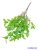 Műzöld leveles csokor 46cm 3376 - Világos Zöld