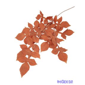 Őszi leveles ág 96 cm - Rozsda
