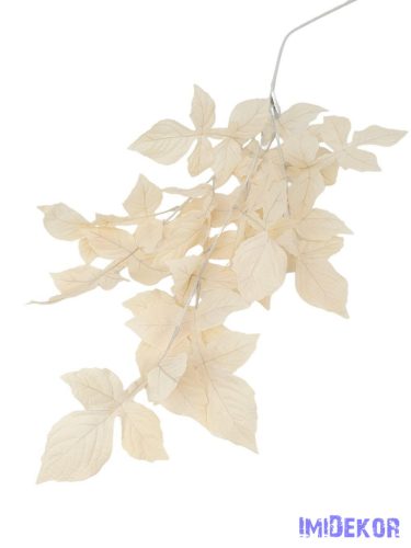 Őszi leveles ág 96 cm - Krém