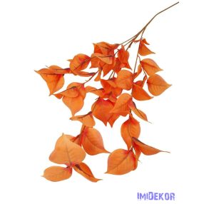 Őszi leveles ág 100 cm - Narancs