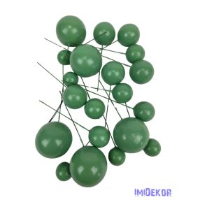 Drótos gömb mix - Zöld