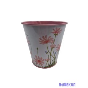 Mintás bádog vödör 10cm - 153