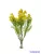 Apró virágos műzöld csokor 37cm - Sárga