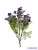 Apró virágos műzöld csokor 37cm - Lila