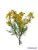 Apró virágos műzöld csokor 40cm - Sárga