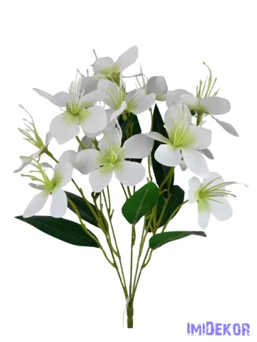 Vegyes színű kicsi csokor 34 cm - Fehér