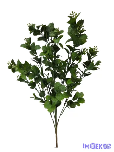 Műzöld leveles csokor 55 cm - Zöld