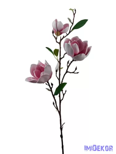 Magnólia ág x3 96cm - Mályva