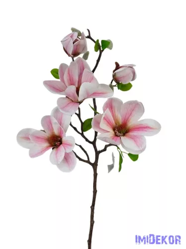 Magnólia ág 70cm - Rózsaszín