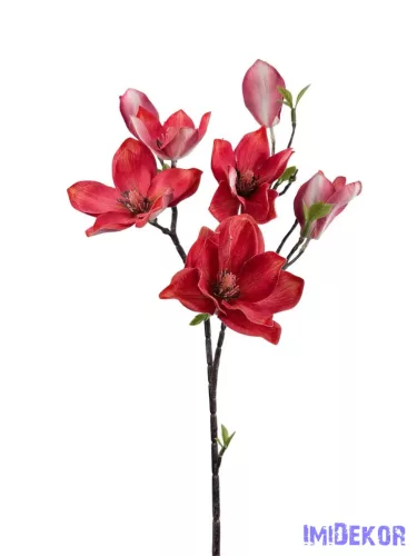 Magnólia ág 90cm - Korall