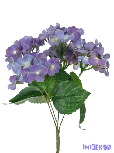 Real touch hortenzia csokor 33 cm - Lila