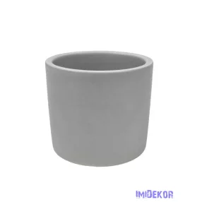 Henger kaspó 7 cm - Szürke