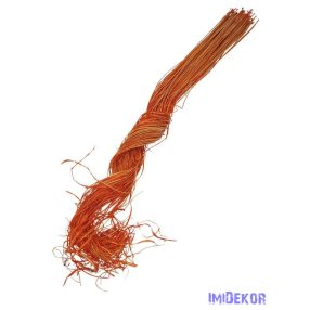 Ting Ting szálas száraz díszítő kb 68cm - Narancs