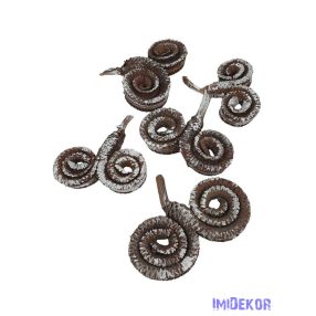 Kosszarv 5db/csomag - Fehér-Natúr