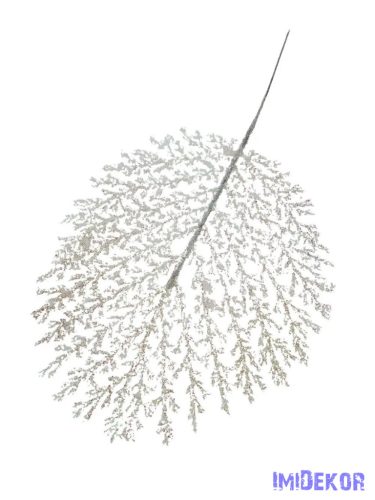 Glitteres ág 64 - Fehér