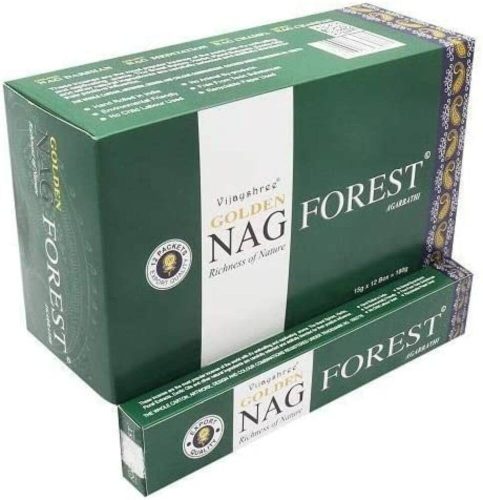 GOLDEN Nag Forest / Erdő füstölő indiai maszala 15 g