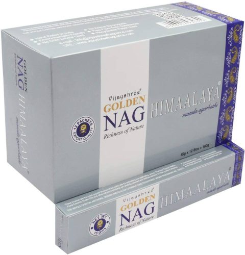 GOLDEN Nag Himalaya füstölő indiai maszala 15 g