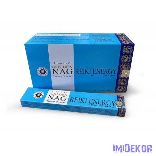 GOLDEN füstölő indiai maszala 15 g - Nag Reiki Energy