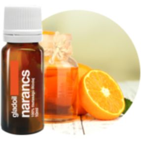   Narancs illóolaj Gladoil / Fleurita 100% tisztaságú hígítatlan illó olaj 10 ml