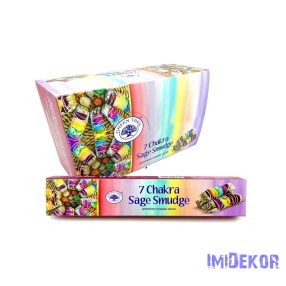 Green Tree maszala füstölő 15g - 7 Chakra Sage Smudge