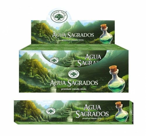 Green Tree Agua Sagrados / Élet vize füstölő indiai maszala 15 g