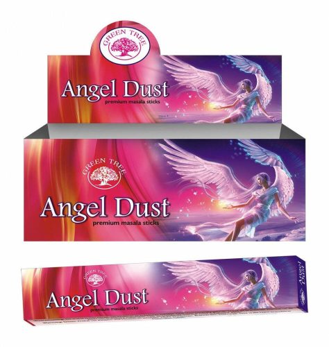 Green Tree Angel Dust / Angyal Por füstölő indiai maszala 15 g