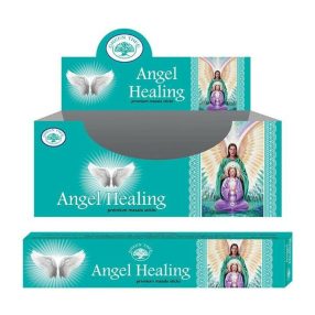   Green Tree Angel Healing / Angyali Gyógyítás füstölő indiai maszala 15 g