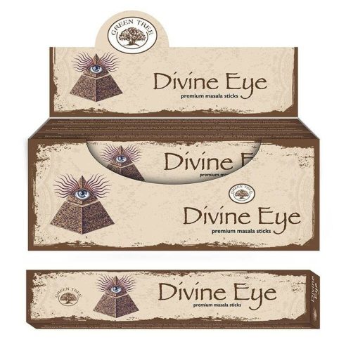 Green Tree Divine Eye / Isteni Szem füstölő indiai maszala 15 g
