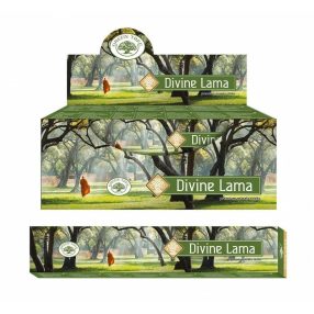   Green Tree Divine Lama / Isteni Láma füstölő indiai maszala 15 g