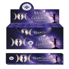   Green Tree Moon Goddess / Hold Istennő füstölő indiai maszala 15 g