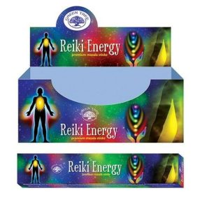   Green Tree Reiki Energy / Reiki Energia füstölő indiai maszala 15 g