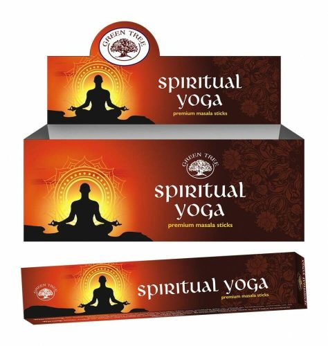 Green Tree Spiritual Yoga / Spirituális Jóga füstölő indiai maszala 15 g