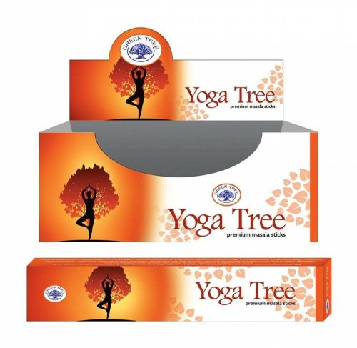 Green Tree Yoga Tree / Jóga Fa füstölő indiai maszala 15 g